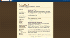 Desktop Screenshot of flightcaptainhurricane.blogspot.com
