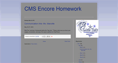 Desktop Screenshot of cmstwistersencore.blogspot.com