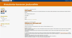 Desktop Screenshot of jouluneulonta.blogspot.com