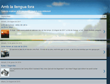 Tablet Screenshot of amblallenguafora.blogspot.com