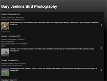 Tablet Screenshot of garyjenkinsbirdphotography.blogspot.com