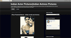 Desktop Screenshot of indian-actors-pics.blogspot.com