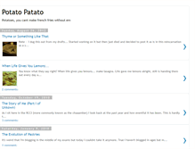 Tablet Screenshot of potato-patato.blogspot.com