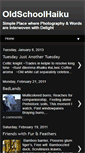 Mobile Screenshot of oldschoolhaiku.blogspot.com