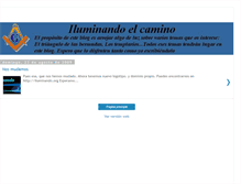 Tablet Screenshot of iluminandocamino.blogspot.com