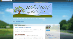 Desktop Screenshot of charlestonhealinghands.blogspot.com