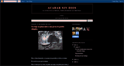 Desktop Screenshot of acabarsindios.blogspot.com