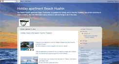 Desktop Screenshot of beachhuahin.blogspot.com