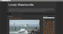 Desktop Screenshot of lovelywaterlooville.blogspot.com