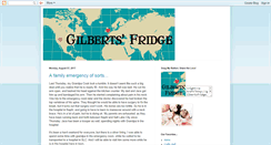 Desktop Screenshot of gilbertsfridge.blogspot.com