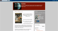 Desktop Screenshot of newtimechronicle.blogspot.com