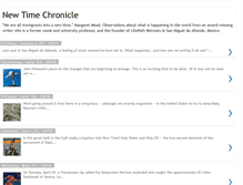 Tablet Screenshot of newtimechronicle.blogspot.com