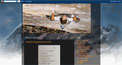 Desktop Screenshot of climbersblogs.blogspot.com