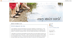 Desktop Screenshot of crazymaizeworld.blogspot.com