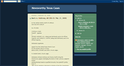 Desktop Screenshot of interesting-texas-court-cases.blogspot.com