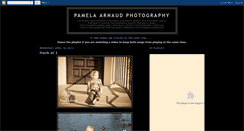 Desktop Screenshot of pamelaarnaudphotography.blogspot.com