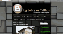 Desktop Screenshot of blogsobreostrilhos.blogspot.com