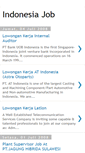 Mobile Screenshot of indonesiajob.blogspot.com