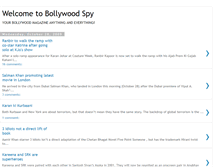 Tablet Screenshot of bollywood-spy.blogspot.com