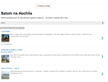 Tablet Screenshot of batomnamochila.blogspot.com
