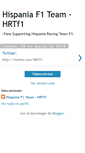 Mobile Screenshot of hispaniaf1team.blogspot.com