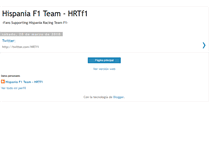 Tablet Screenshot of hispaniaf1team.blogspot.com