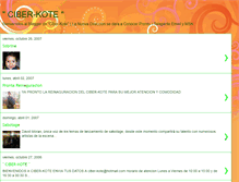 Tablet Screenshot of ciber-kote.blogspot.com