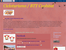 Tablet Screenshot of cicloturismocoobital.blogspot.com