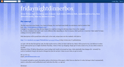 Desktop Screenshot of fridaynightdinnerbox.blogspot.com