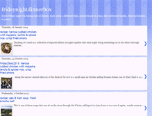 Tablet Screenshot of fridaynightdinnerbox.blogspot.com