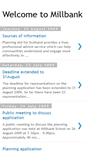 Mobile Screenshot of millbankcommunity.blogspot.com