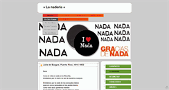 Desktop Screenshot of lanaderia.blogspot.com