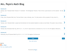 Tablet Screenshot of pepinmath.blogspot.com