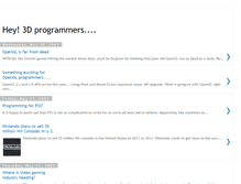 Tablet Screenshot of 3dprogrammer.blogspot.com