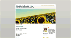 Desktop Screenshot of hao-ling.blogspot.com