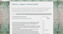 Desktop Screenshot of culturalinguaecomunicacao.blogspot.com