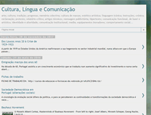 Tablet Screenshot of culturalinguaecomunicacao.blogspot.com