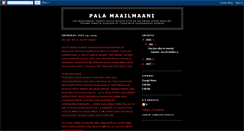 Desktop Screenshot of palamaailmaani.blogspot.com