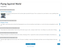 Tablet Screenshot of flyingsquirrelworld.blogspot.com