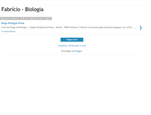 Tablet Screenshot of biologiafabricio.blogspot.com