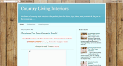 Desktop Screenshot of countrylivinginteriors.blogspot.com