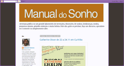 Desktop Screenshot of manualdosonho.blogspot.com