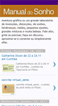 Mobile Screenshot of manualdosonho.blogspot.com