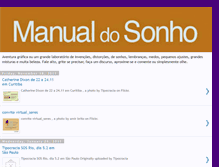 Tablet Screenshot of manualdosonho.blogspot.com