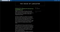 Desktop Screenshot of houseoflancaster.blogspot.com