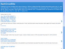 Tablet Screenshot of barkgrowlbite.blogspot.com