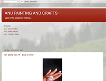 Tablet Screenshot of anuzpaintingncrafts.blogspot.com
