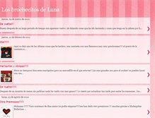 Tablet Screenshot of losbrochecitosdeluna.blogspot.com