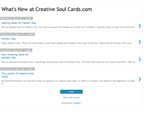 Tablet Screenshot of creativesoulcards.blogspot.com