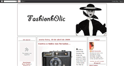 Desktop Screenshot of fashionh0lic.blogspot.com